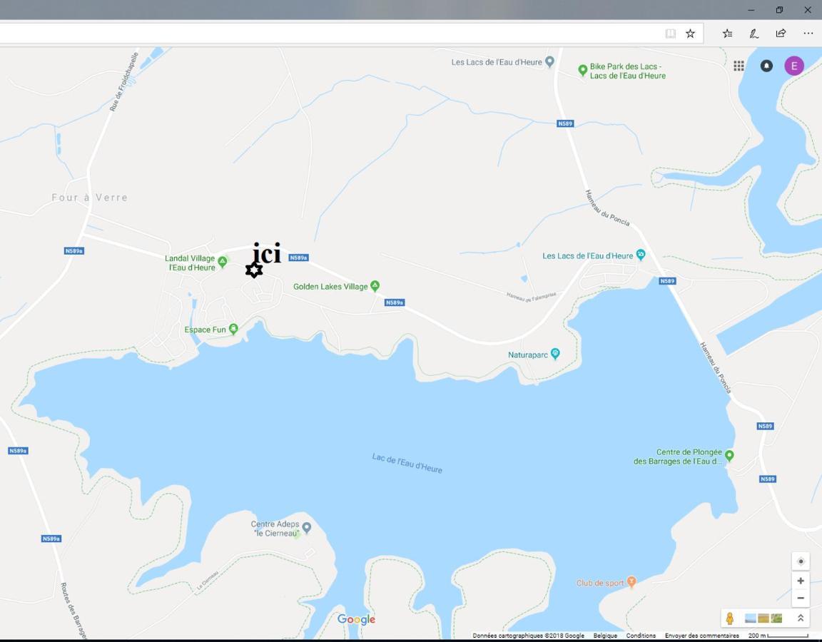 Lacs De L'Eau D'Heure Amiral 24 Erpion Zewnętrze zdjęcie